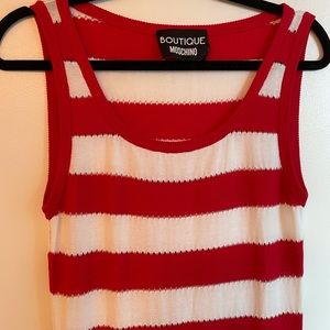 Moschino Boutique striped long dress